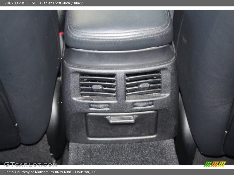 Glacier Frost Mica / Black 2007 Lexus IS 350
