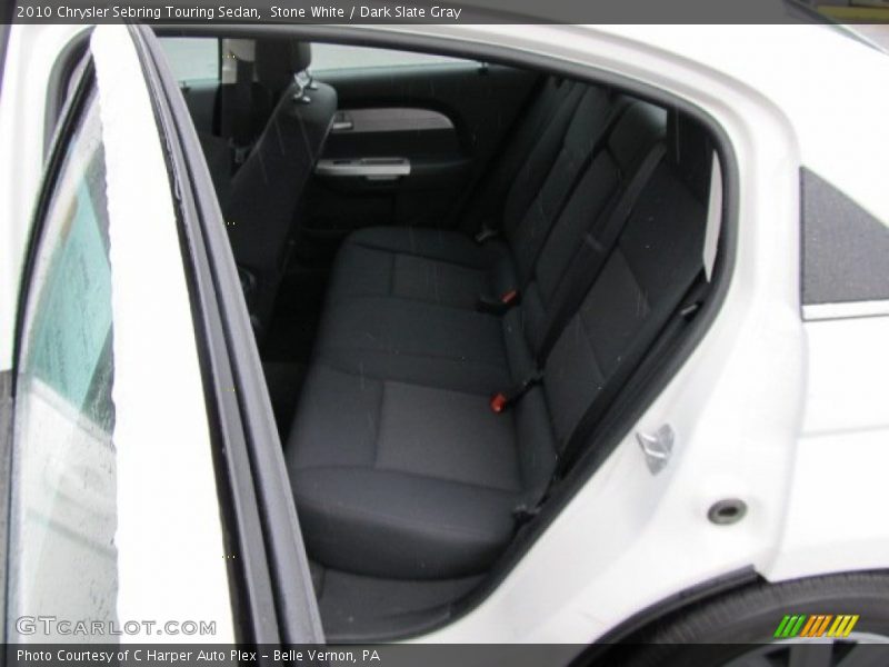 Stone White / Dark Slate Gray 2010 Chrysler Sebring Touring Sedan