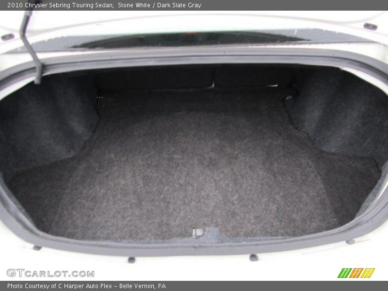 Stone White / Dark Slate Gray 2010 Chrysler Sebring Touring Sedan