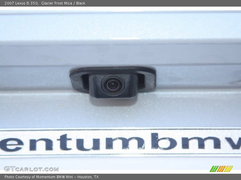 Glacier Frost Mica / Black 2007 Lexus IS 350