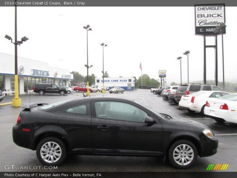 Black / Gray 2010 Chevrolet Cobalt LS Coupe