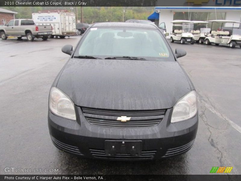 Black / Gray 2010 Chevrolet Cobalt LS Coupe