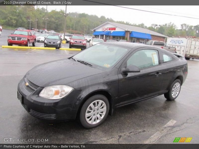 Black / Gray 2010 Chevrolet Cobalt LS Coupe