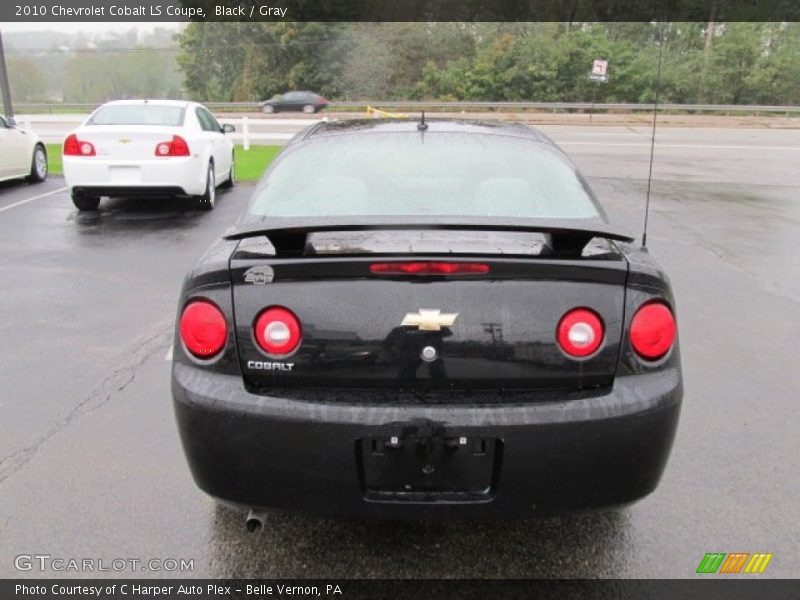 Black / Gray 2010 Chevrolet Cobalt LS Coupe