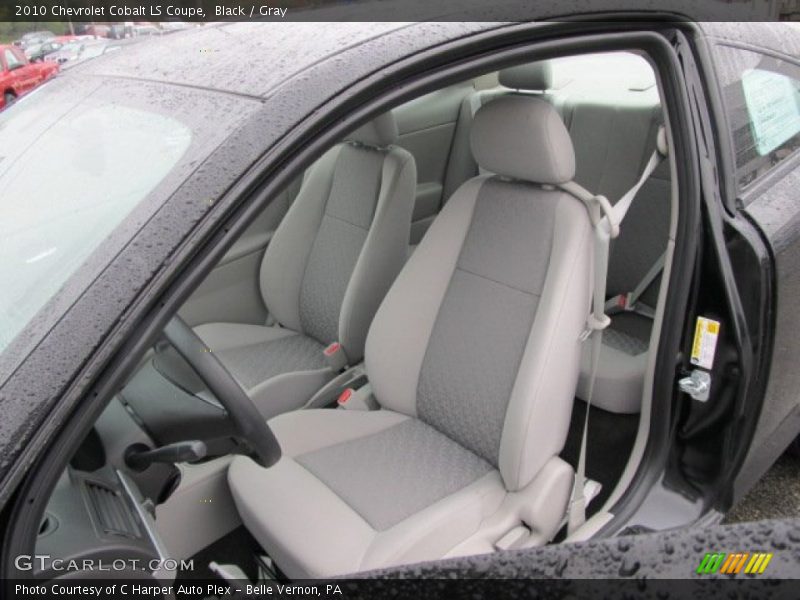 Black / Gray 2010 Chevrolet Cobalt LS Coupe
