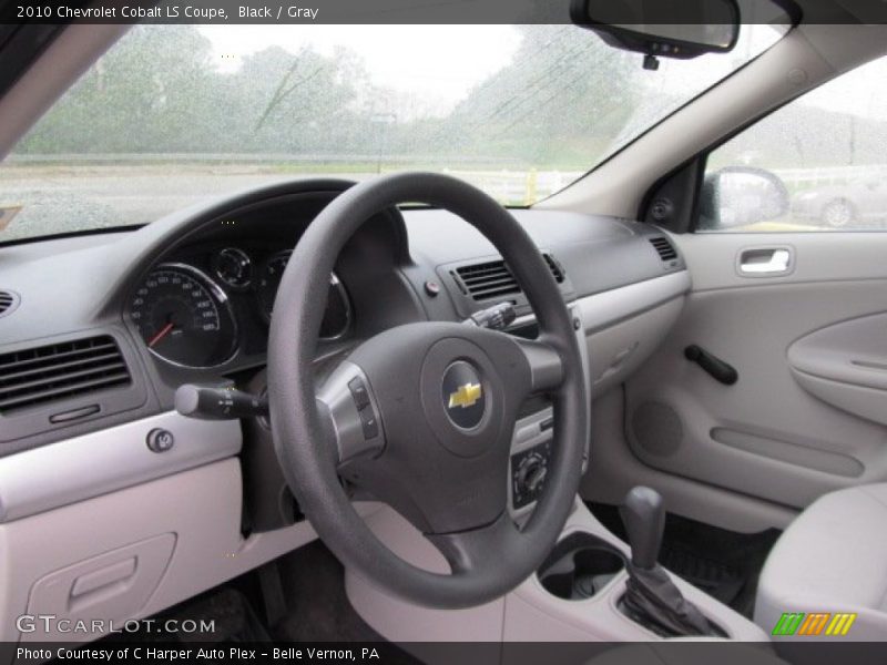 Black / Gray 2010 Chevrolet Cobalt LS Coupe