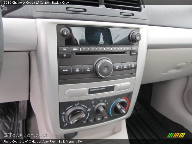 Controls of 2010 Cobalt LS Coupe