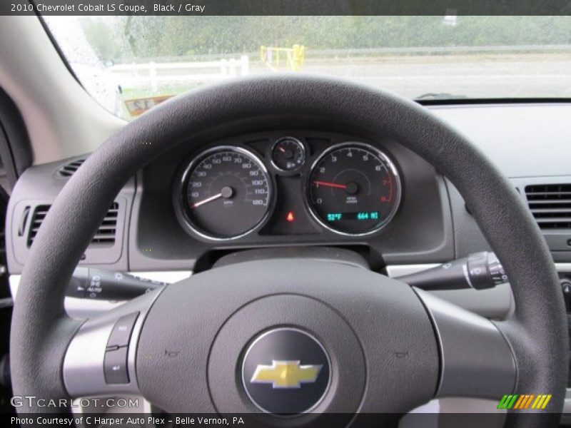 Black / Gray 2010 Chevrolet Cobalt LS Coupe