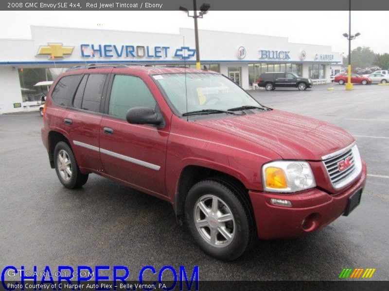 Red Jewel Tintcoat / Ebony 2008 GMC Envoy SLE 4x4