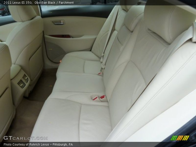 Obsidian Black / Parchment 2011 Lexus ES 350
