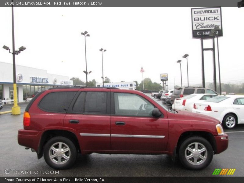 Red Jewel Tintcoat / Ebony 2008 GMC Envoy SLE 4x4