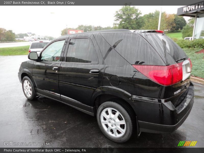 Black Onyx / Gray 2007 Buick Rendezvous CX