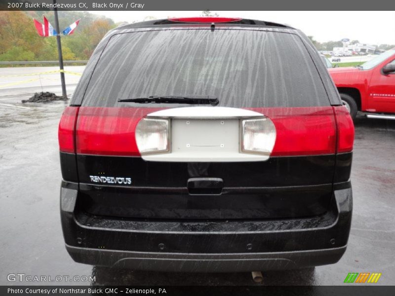 Black Onyx / Gray 2007 Buick Rendezvous CX