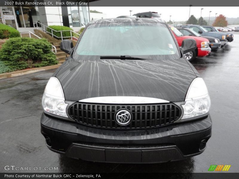 Black Onyx / Gray 2007 Buick Rendezvous CX
