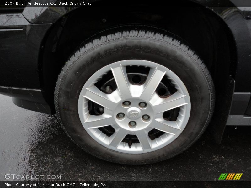 Black Onyx / Gray 2007 Buick Rendezvous CX