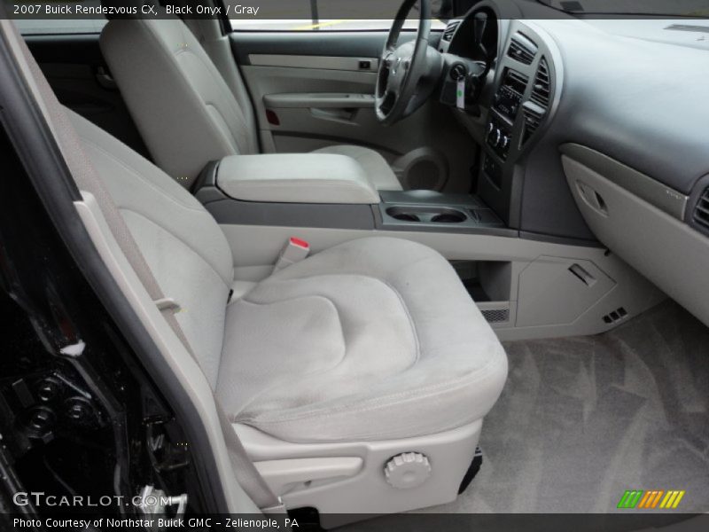 Black Onyx / Gray 2007 Buick Rendezvous CX