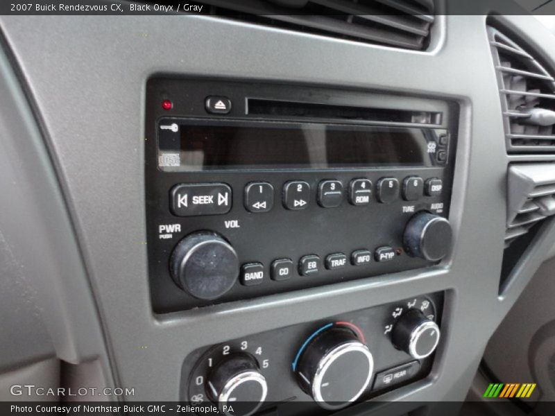 Black Onyx / Gray 2007 Buick Rendezvous CX