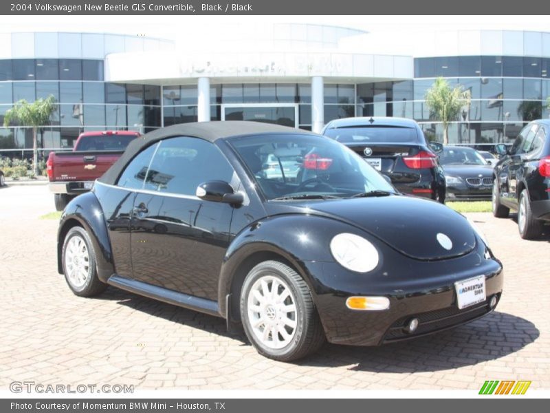 Black / Black 2004 Volkswagen New Beetle GLS Convertible
