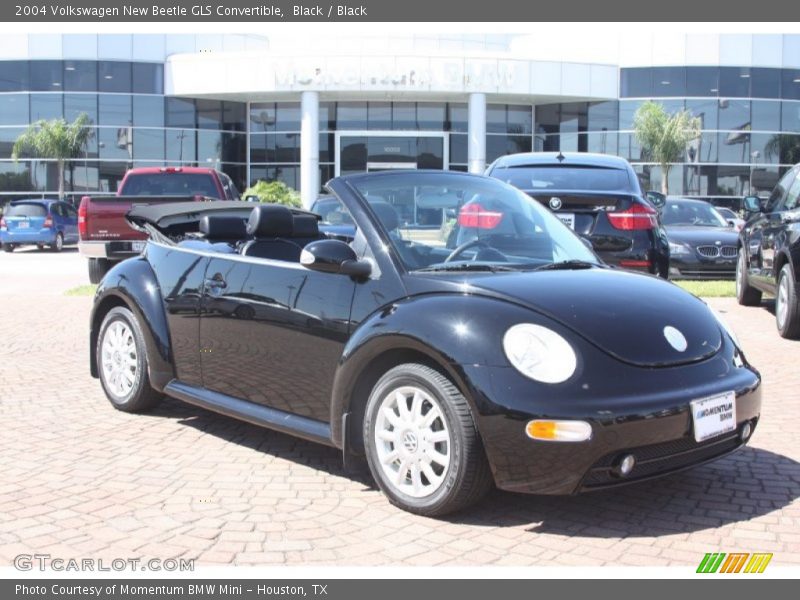 Black / Black 2004 Volkswagen New Beetle GLS Convertible