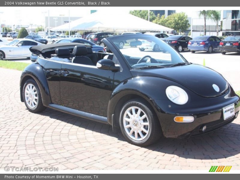 Black / Black 2004 Volkswagen New Beetle GLS Convertible