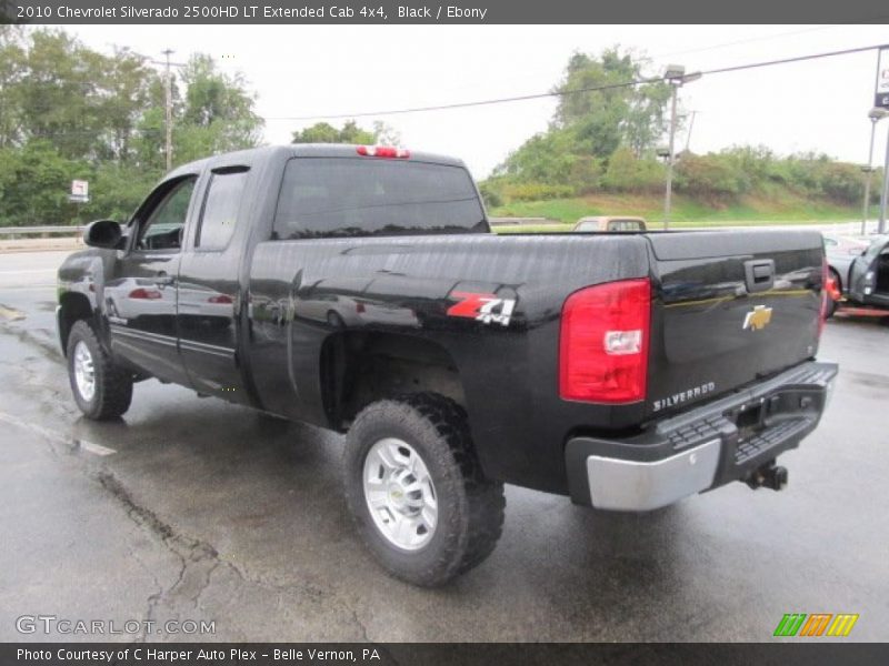 Black / Ebony 2010 Chevrolet Silverado 2500HD LT Extended Cab 4x4