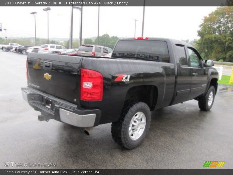 Black / Ebony 2010 Chevrolet Silverado 2500HD LT Extended Cab 4x4