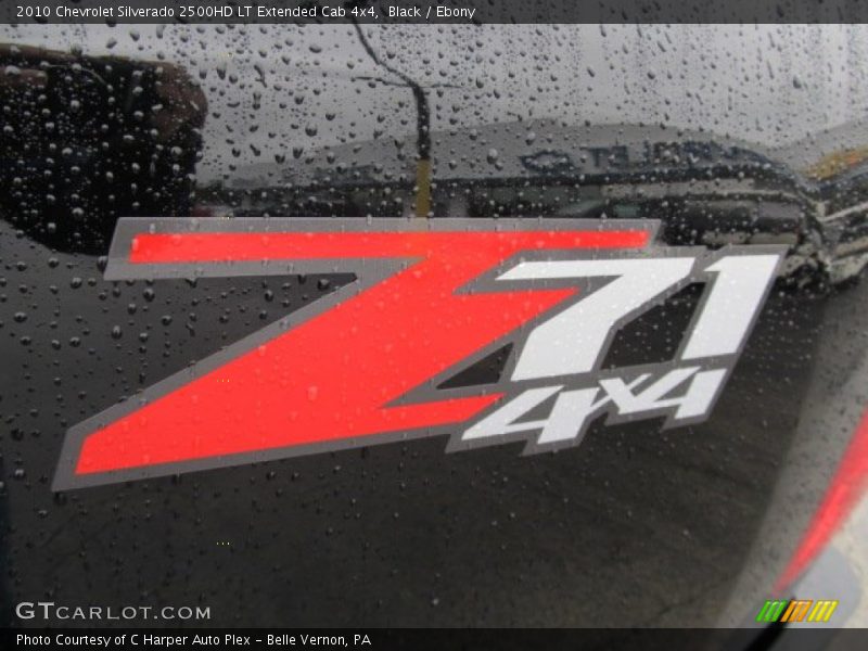 Black / Ebony 2010 Chevrolet Silverado 2500HD LT Extended Cab 4x4