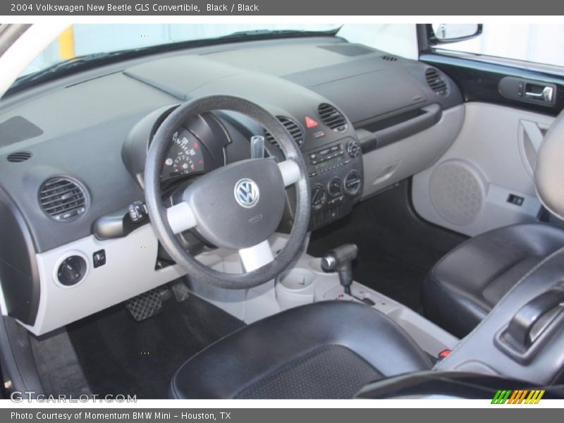 Black / Black 2004 Volkswagen New Beetle GLS Convertible