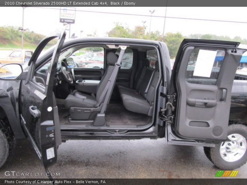 Black / Ebony 2010 Chevrolet Silverado 2500HD LT Extended Cab 4x4