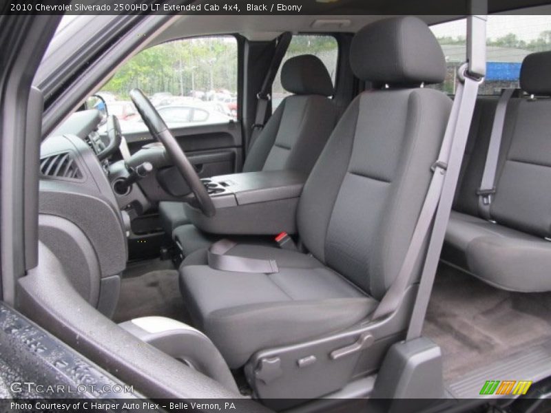 Black / Ebony 2010 Chevrolet Silverado 2500HD LT Extended Cab 4x4