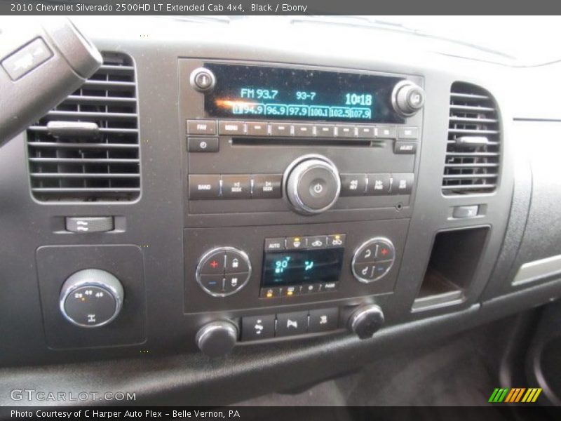 Black / Ebony 2010 Chevrolet Silverado 2500HD LT Extended Cab 4x4