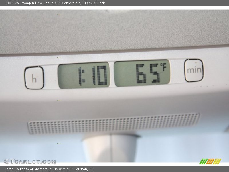 Black / Black 2004 Volkswagen New Beetle GLS Convertible