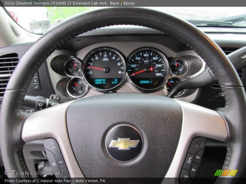 Black / Ebony 2010 Chevrolet Silverado 2500HD LT Extended Cab 4x4