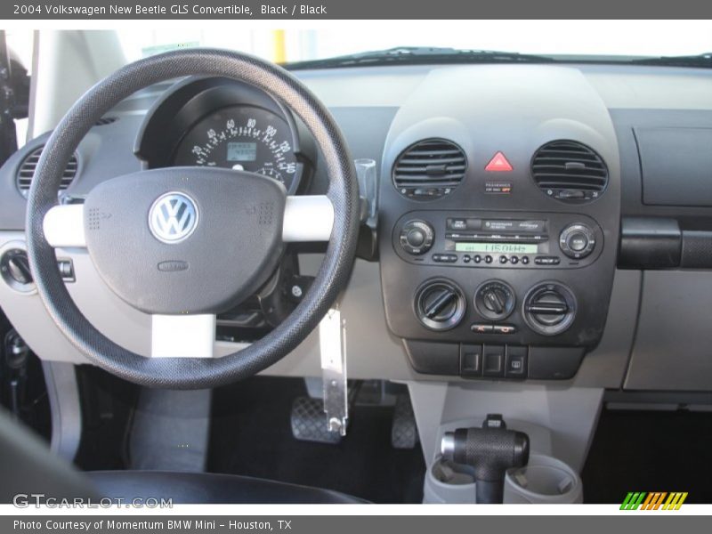 Black / Black 2004 Volkswagen New Beetle GLS Convertible