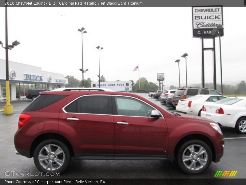 Cardinal Red Metallic / Jet Black/Light Titanium 2010 Chevrolet Equinox LTZ