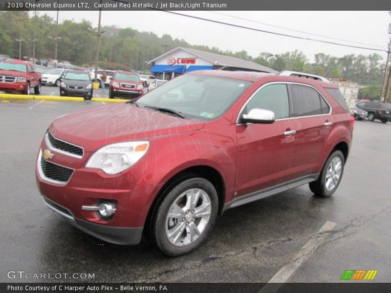 Cardinal Red Metallic / Jet Black/Light Titanium 2010 Chevrolet Equinox LTZ