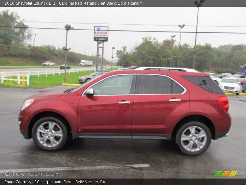 Cardinal Red Metallic / Jet Black/Light Titanium 2010 Chevrolet Equinox LTZ