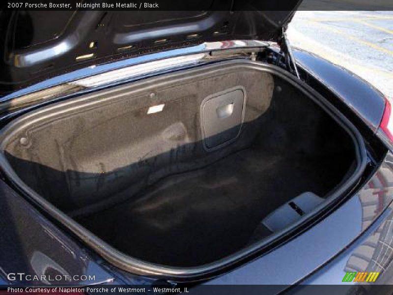 Midnight Blue Metallic / Black 2007 Porsche Boxster