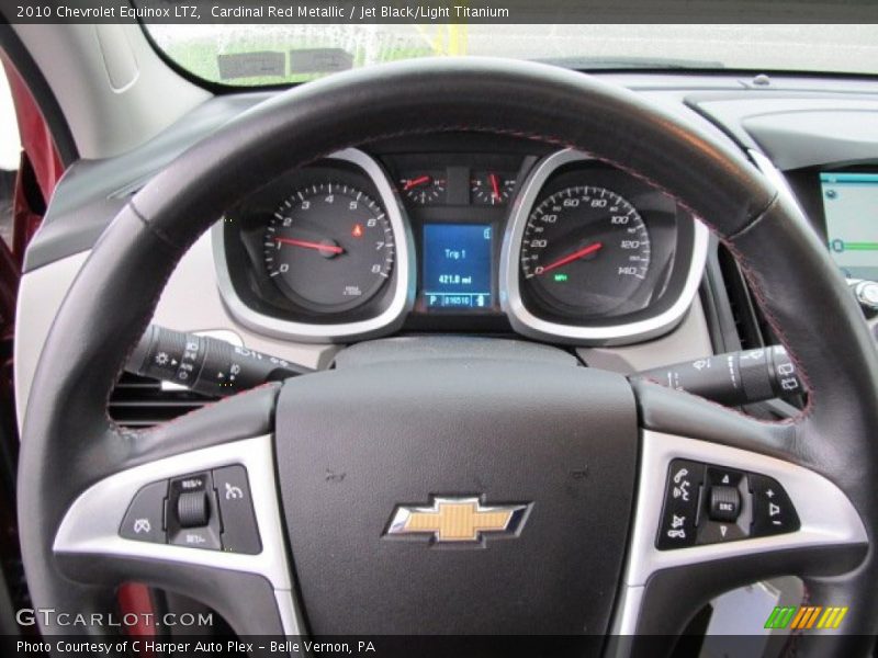 Cardinal Red Metallic / Jet Black/Light Titanium 2010 Chevrolet Equinox LTZ
