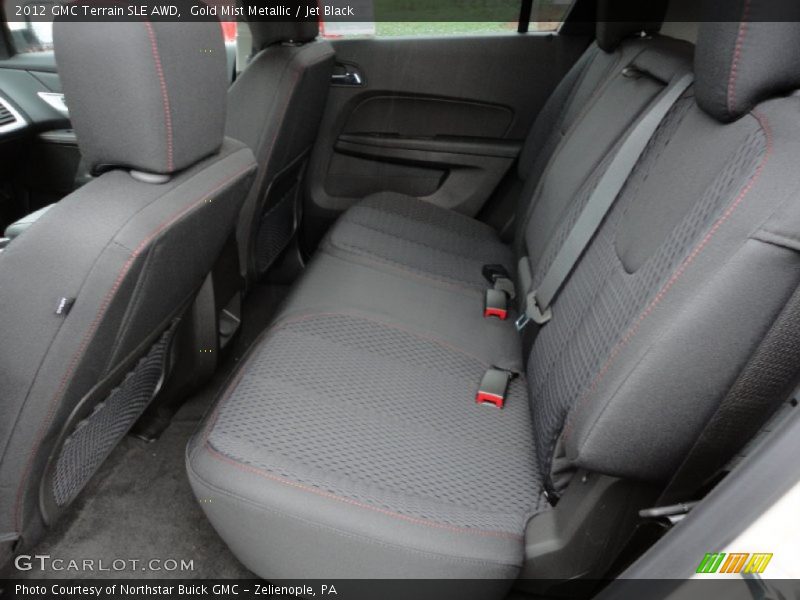 Gold Mist Metallic / Jet Black 2012 GMC Terrain SLE AWD