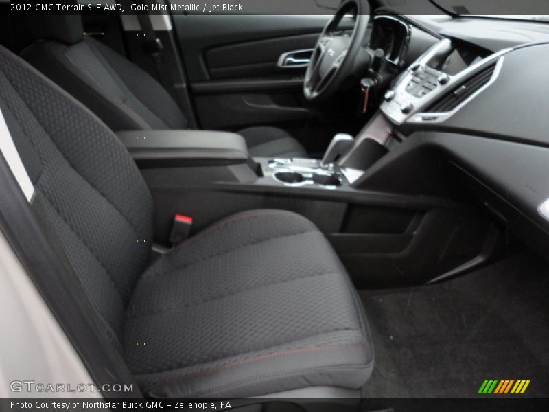 Gold Mist Metallic / Jet Black 2012 GMC Terrain SLE AWD