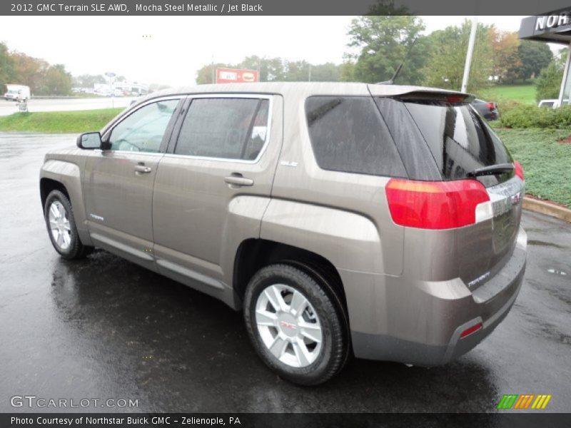 Mocha Steel Metallic / Jet Black 2012 GMC Terrain SLE AWD