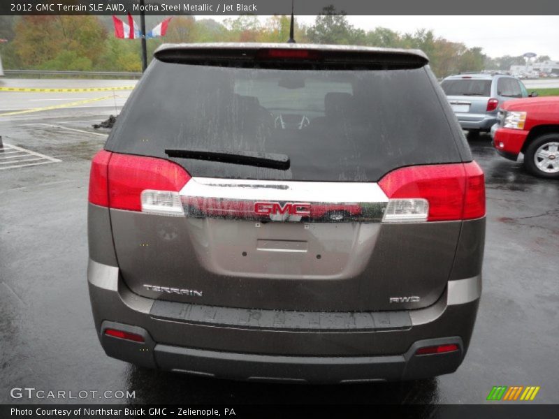 Mocha Steel Metallic / Jet Black 2012 GMC Terrain SLE AWD