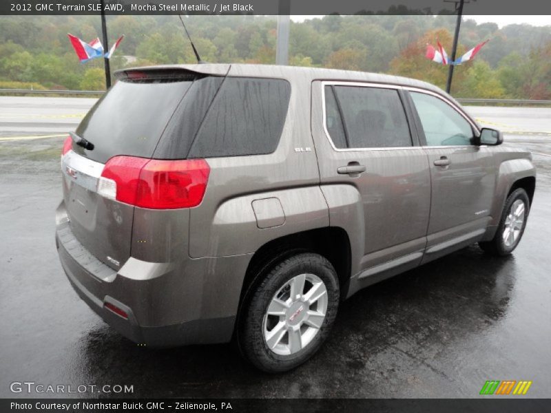 Mocha Steel Metallic / Jet Black 2012 GMC Terrain SLE AWD