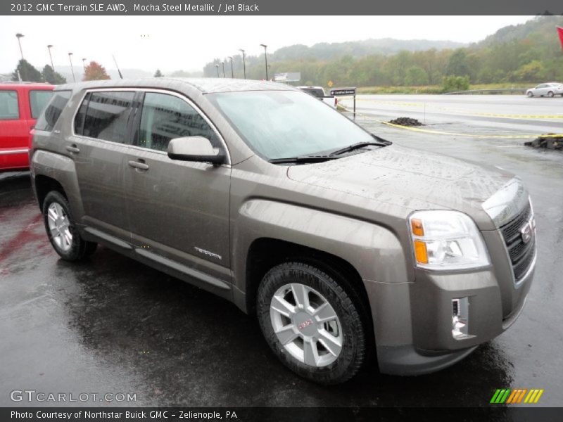 Mocha Steel Metallic / Jet Black 2012 GMC Terrain SLE AWD