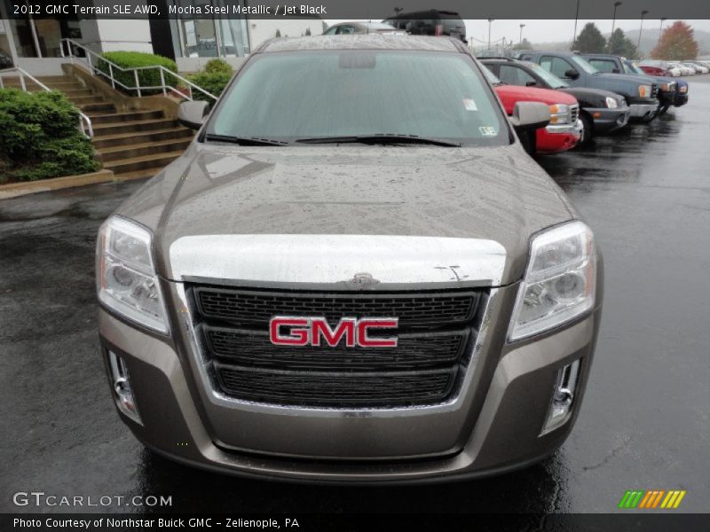 Mocha Steel Metallic / Jet Black 2012 GMC Terrain SLE AWD
