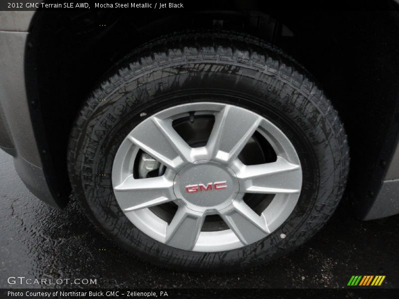 Mocha Steel Metallic / Jet Black 2012 GMC Terrain SLE AWD