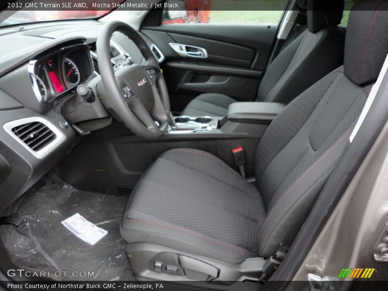 Mocha Steel Metallic / Jet Black 2012 GMC Terrain SLE AWD