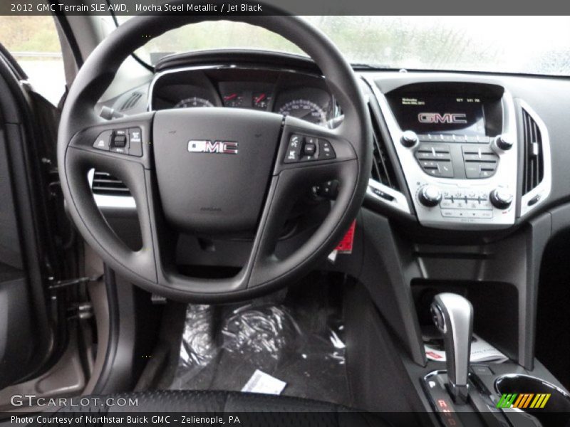 Mocha Steel Metallic / Jet Black 2012 GMC Terrain SLE AWD