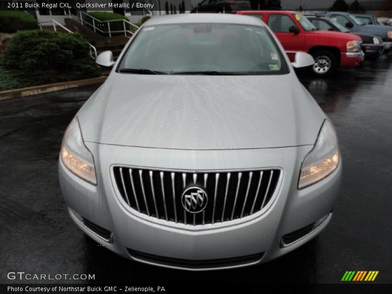 Quicksilver Metallic / Ebony 2011 Buick Regal CXL